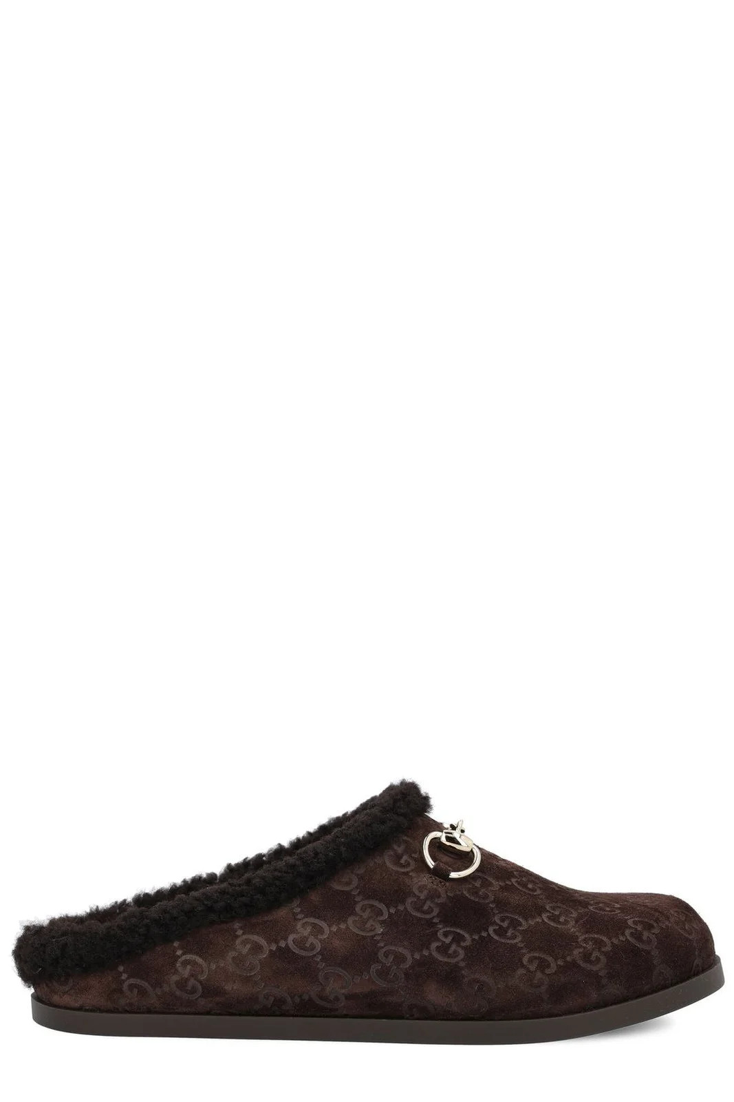 Gucci Monogrammed Slip-On Sandals | Cettire Global