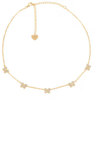 Butterfly Effect Necklace in Gold | Revolve Clothing (Global)