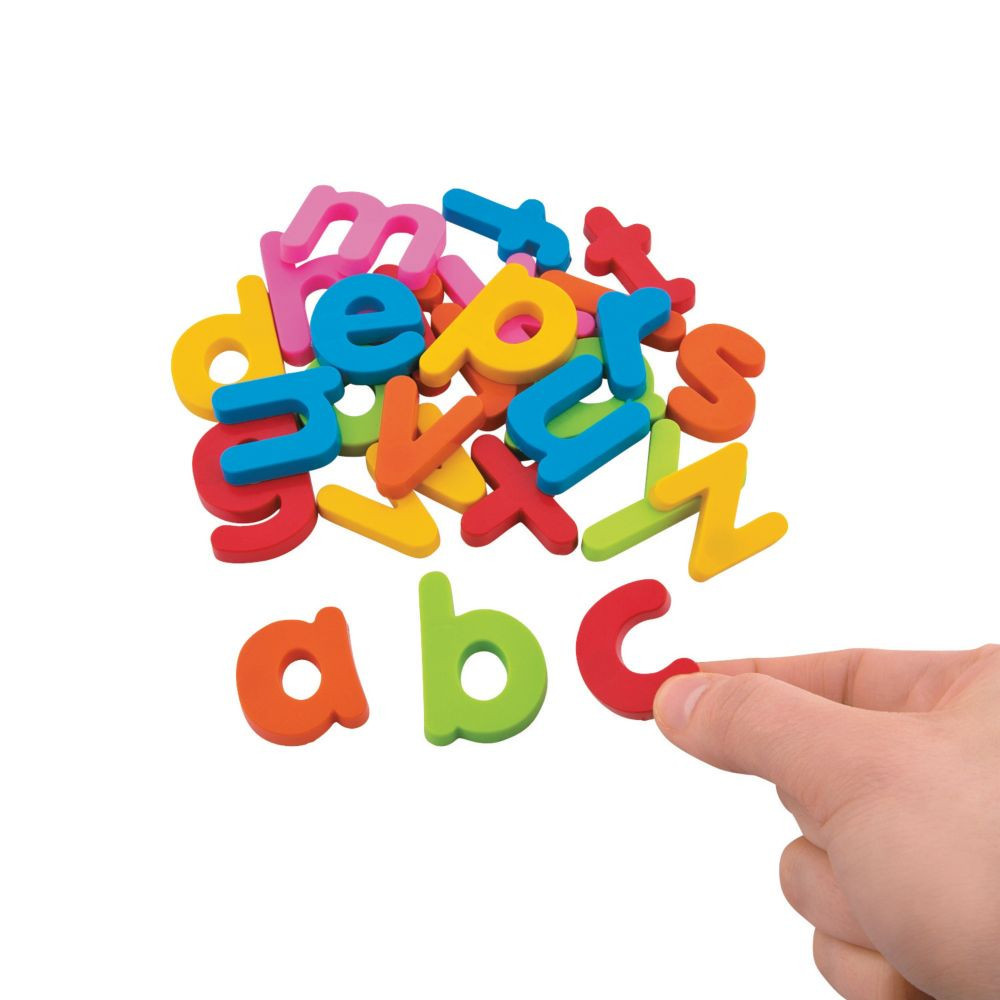 57 Pc Plastic Magnetic Letters | Oriental Trading Company