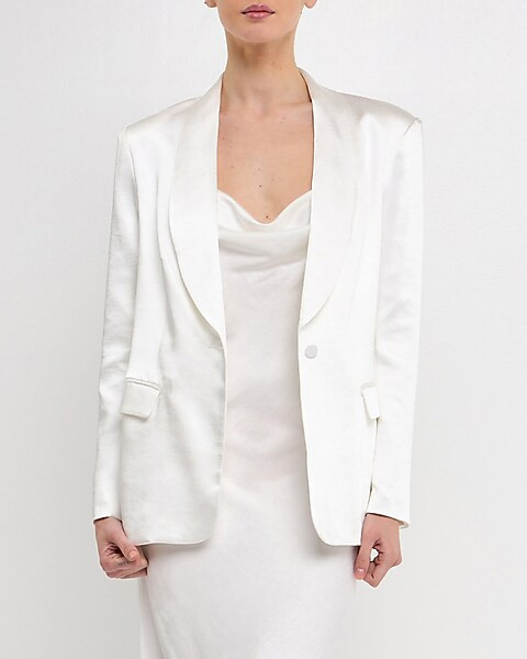 Endless Rose The Satin Blazer | Express