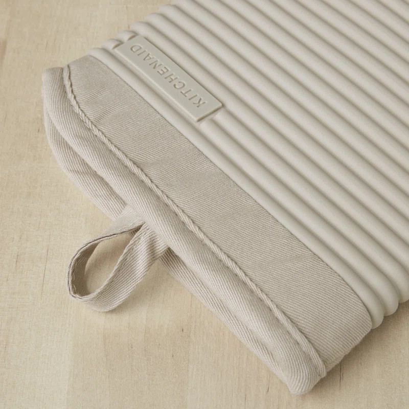 KitchenAid Ribbed Soft Silicone Oven Mitt | Wayfair North America