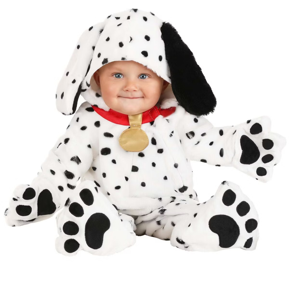 HalloweenCostumes.com Plush Dalmatian Puppy Infant Jumpsuit | Target