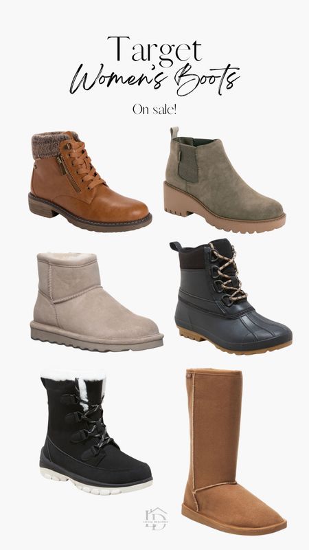Women’s boots on sale at Target✨

Winter Boots | Target Finds

#LTKsalealert #LTKfindsunder50 #LTKSeasonal