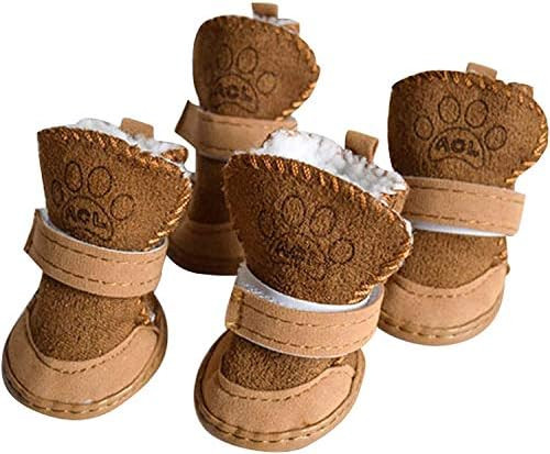 URBEST Dog Boots, Dog Shoes for Small Dogs, Dog Winter Booties | Amazon (US)