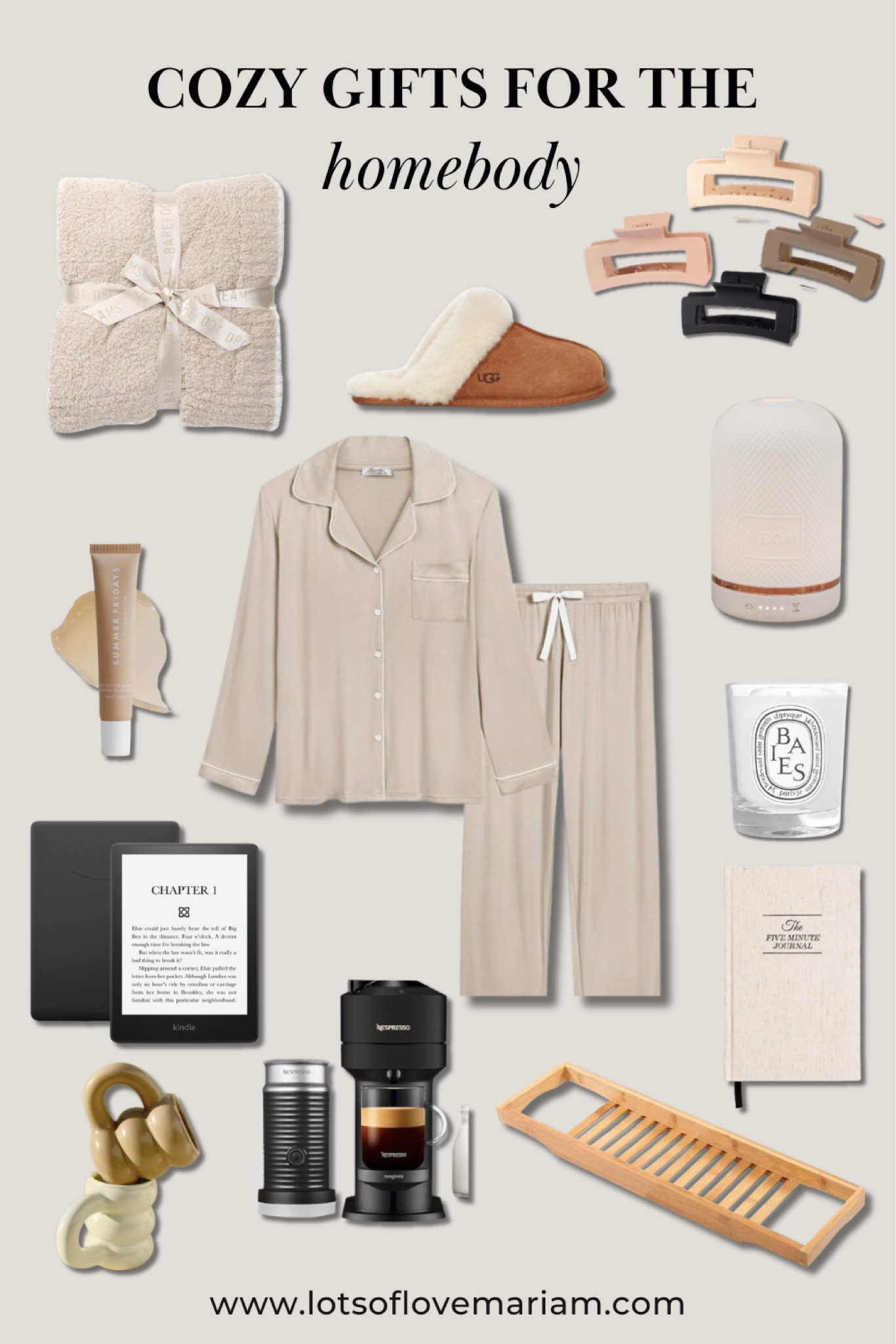 Cozy gifts for the homebody ❤️ some of the best self care gift ideas for her 💕


Wellness gift ideas, gifts for her, gift ideas for her, homebody, slippers, matching pyjama set, blanket, summer Fridays, kindle, coffee machine , gratitude journal, well-being pod, neutral claw clips, Baies candle 

#LTKGiftGuide #LTKHoliday #LTKSeasonal