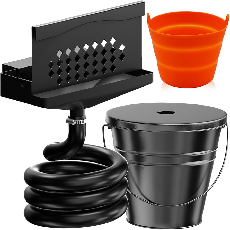 Rear Grease Drainage System for Blackstone Grease Catcher Upgrade, with Blackstone Grease Trap,Gr... | Amazon (US)