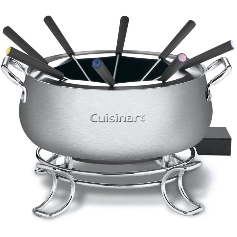 Restored Cuisinart CFO-3SSFR Electric Fondue Maker Brushed Stainless - Certified Refurbished Refu... | Walmart (US)