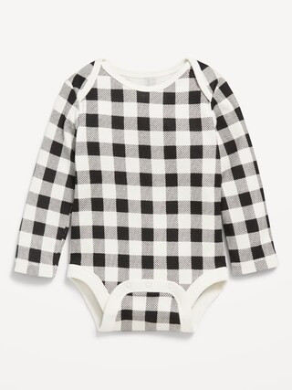 Printed Long-Sleeve Bodysuit for Baby | Old Navy (CA)