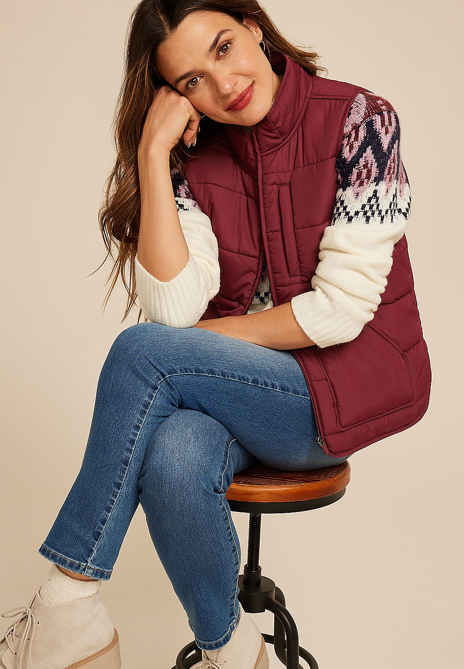 Quilted Vest | Maurices