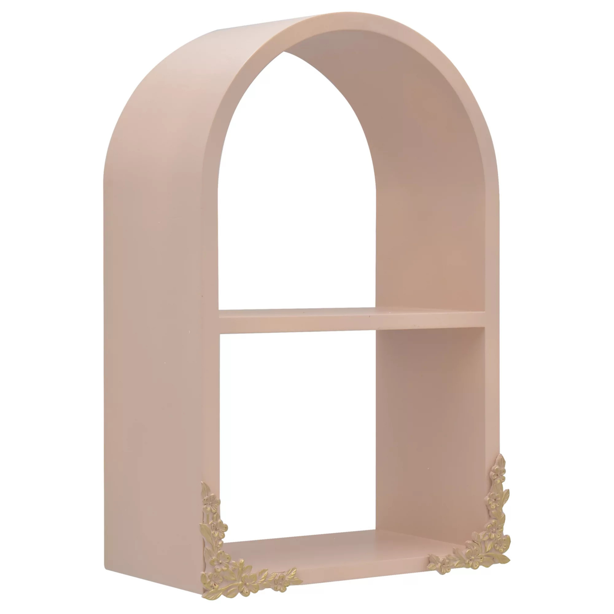 Belle Maison Floral Arched Wall Shelf | Kohl's