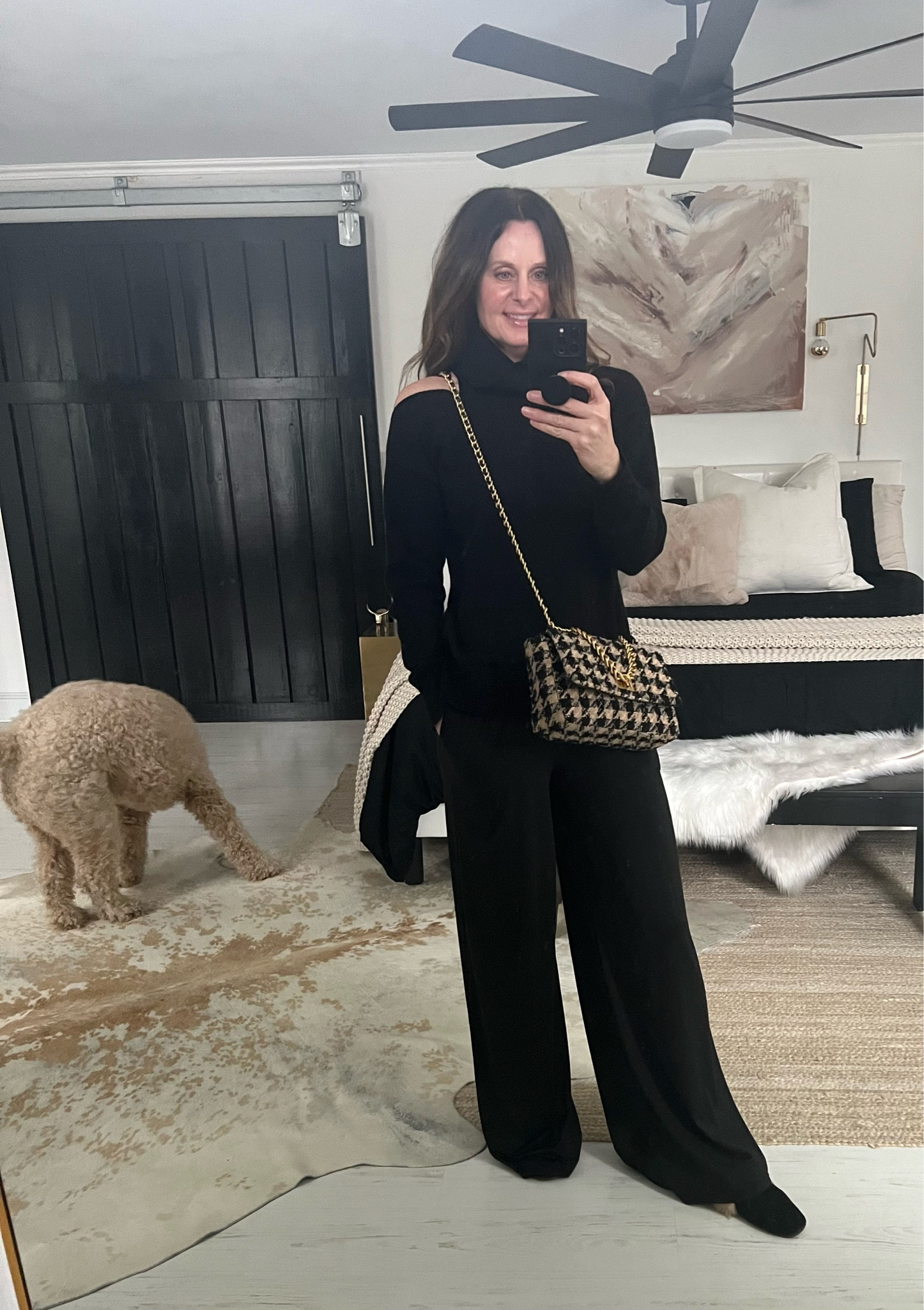 Wearing S in pants and sweater

#LTKunder100 #LTKSeasonal #LTKunder50