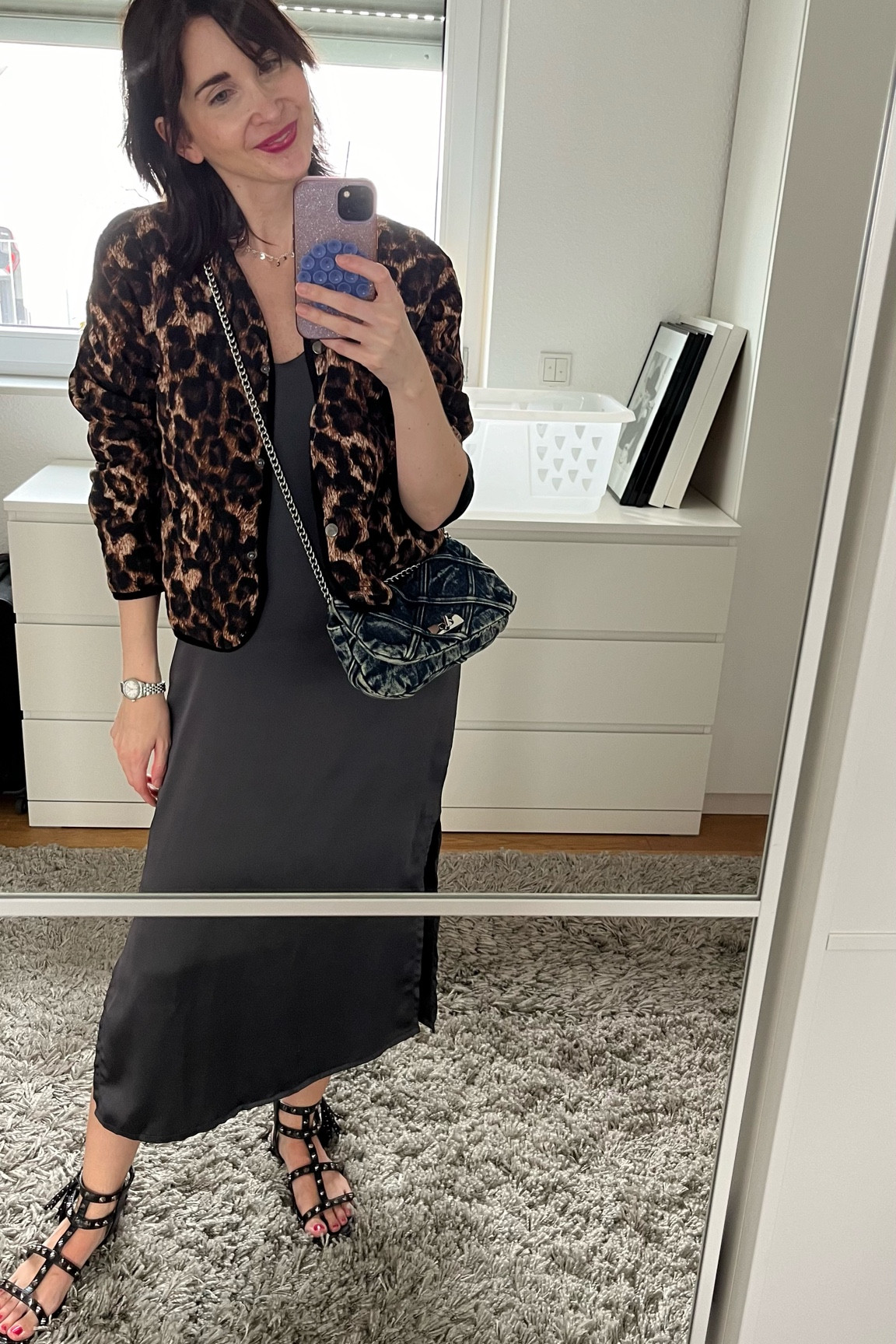 Slipdress mit Animal Print Jacke

#LTKdeutschland #LTKsummer
