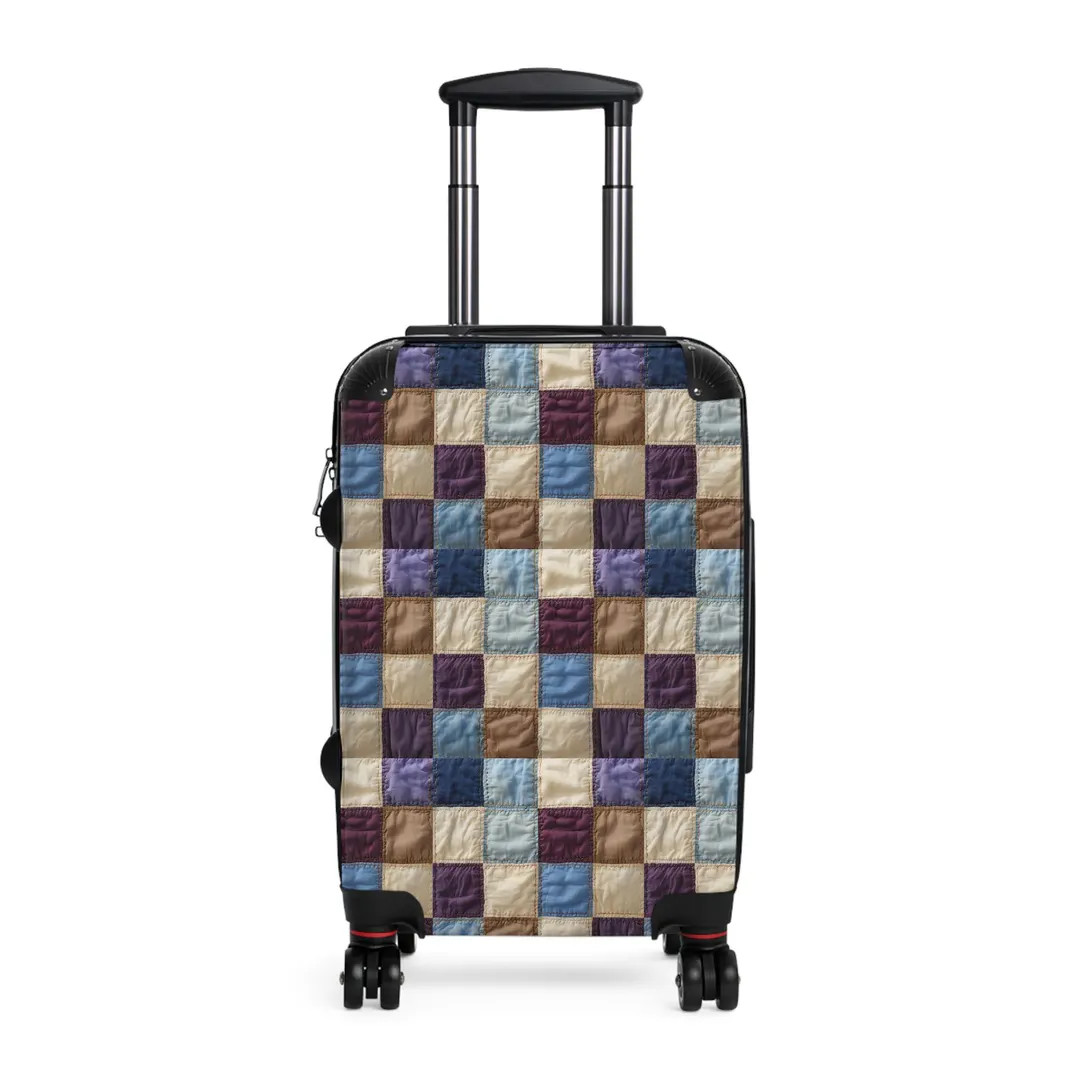 Patchwork Quilt Design Hardshell Suitcase: Unique Travel Luggage - Etsy | Etsy (US)
