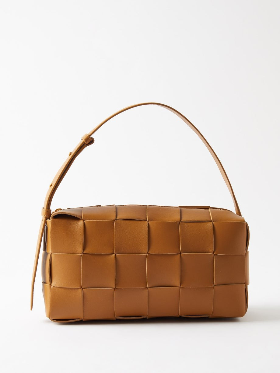 Brick Cassette Intrecciato-leather shoulder bag | Bottega Veneta | Matches (US)