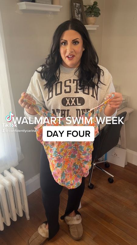 Wearing an XL I’m this super cute and affordable Walmart swimsuit! 

#LTKswim #LTKSeasonal #LTKunder50
