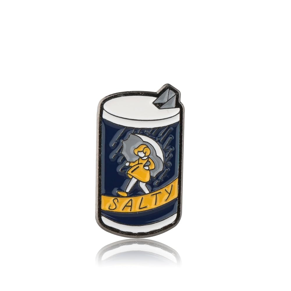 PLITI Funny Salty Brooch Pin Salty Graphic Gift Salty Lover Gift For Women | Amazon (US)
