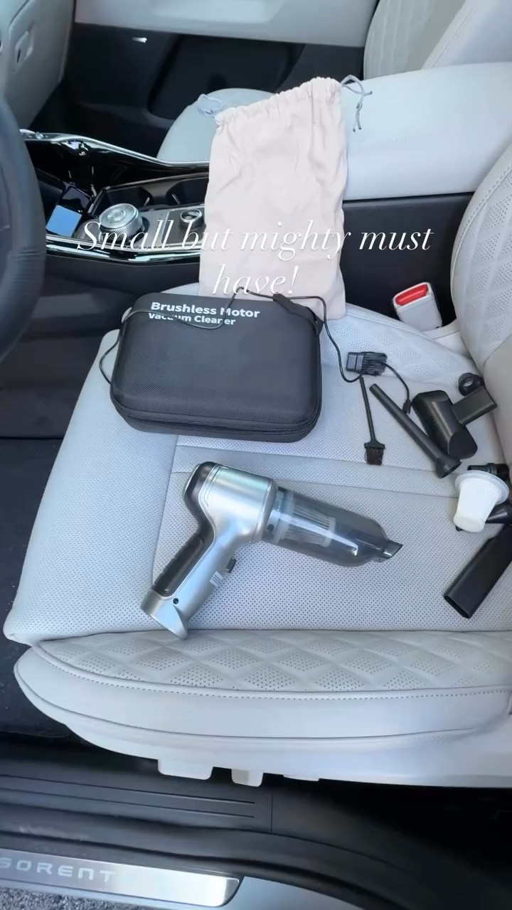 OMG I love this little car vacuum! Rechargeable and pretty powerful. I vacuumed all the salt from snow storm we had throughout front and back of car and it still had power. This would be a great gift but a must have for you too!!!!!


#greatideas #walmart #cargadgets #gifts #vacuum #LTKHome 