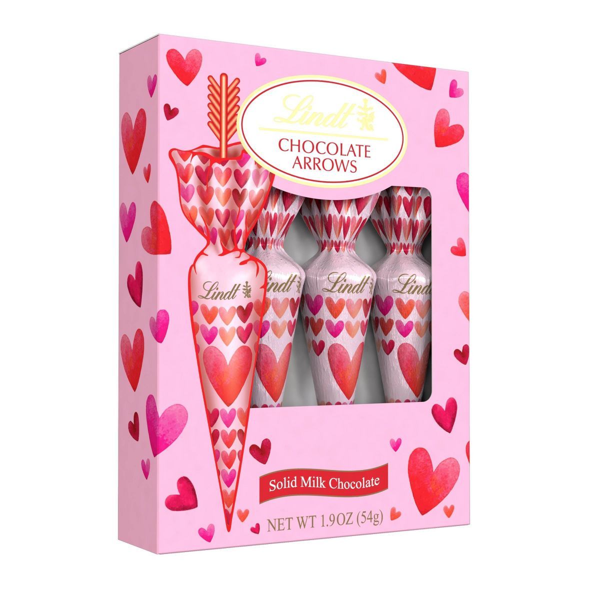 Lindt Valentine's Milk Chocolate Arrows - 1.9oz | Target