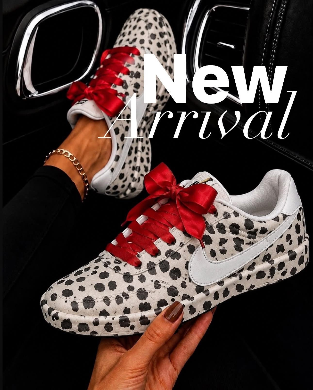 OK, in my best “here you guys go” goofy voice… THESE JUST DROPPED, and I’m obsessed! 😂👟

Nike really just released the cutest printed sneakers, and I’m over here hyperventilating because obviously, I need to add them to my fall closet!

You’re going to see so many printed and animal-print shoes this fall, and they’re actually so easy to style. Keep the rest of your outfit simple—basic top, classic jeans—and then add that little element of surprise at your feet. It’s fun without feeling like too much!

The print isn’t covering your entire body—it’s just a little party happening on your feet. We’ll call them happy feet! 🐆🤎

I added a few shops that have them but they are in men’s sizing. Remember to convert to women’s.  You can always look at the Nike link to figure out what you will be in men’s. 🧐

Comment SHOP, and I’ll send you the link to this brand-new drop!

#LTKgrwm #LTKmomlife