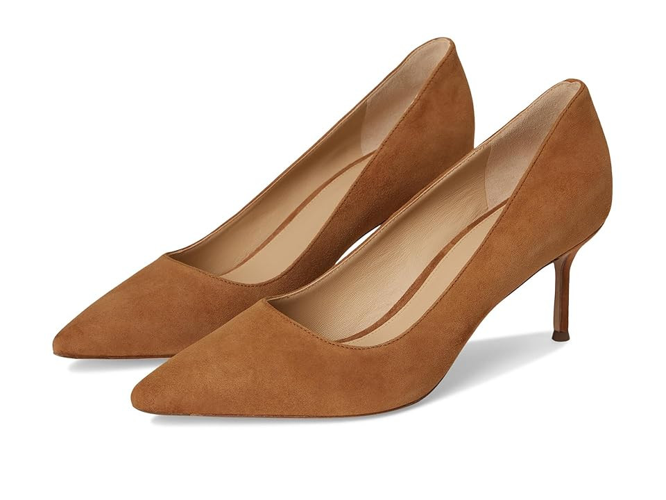 Veronica Beard Rita High Women's Heels Hazelwood Brown Suede : 8 M, Leather | Zappos