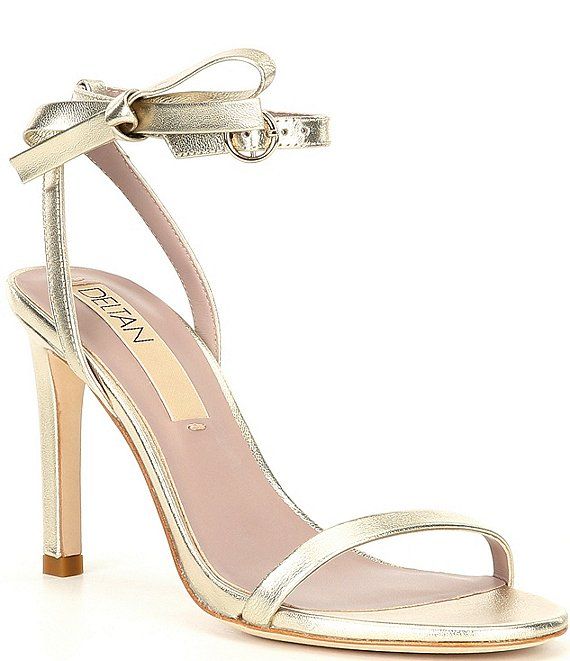 Miranda Ankle Bow Detail Dress Sandals | Dillards