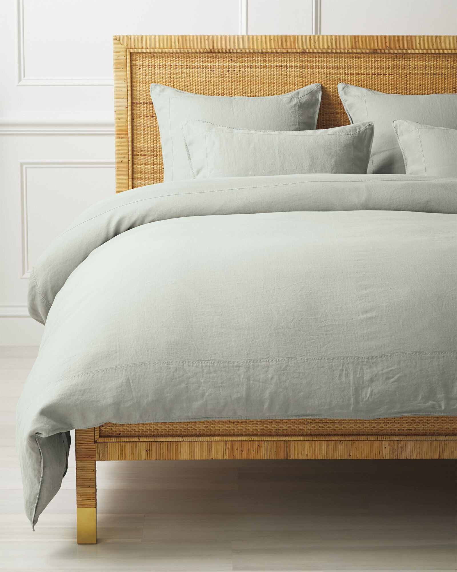 Positano Linen Duvet Cover | Serena and Lily