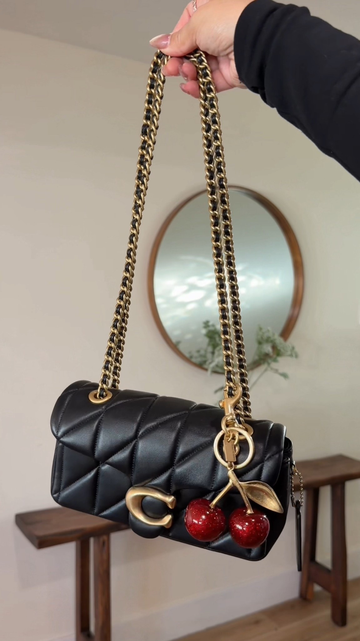New coach bag🤍