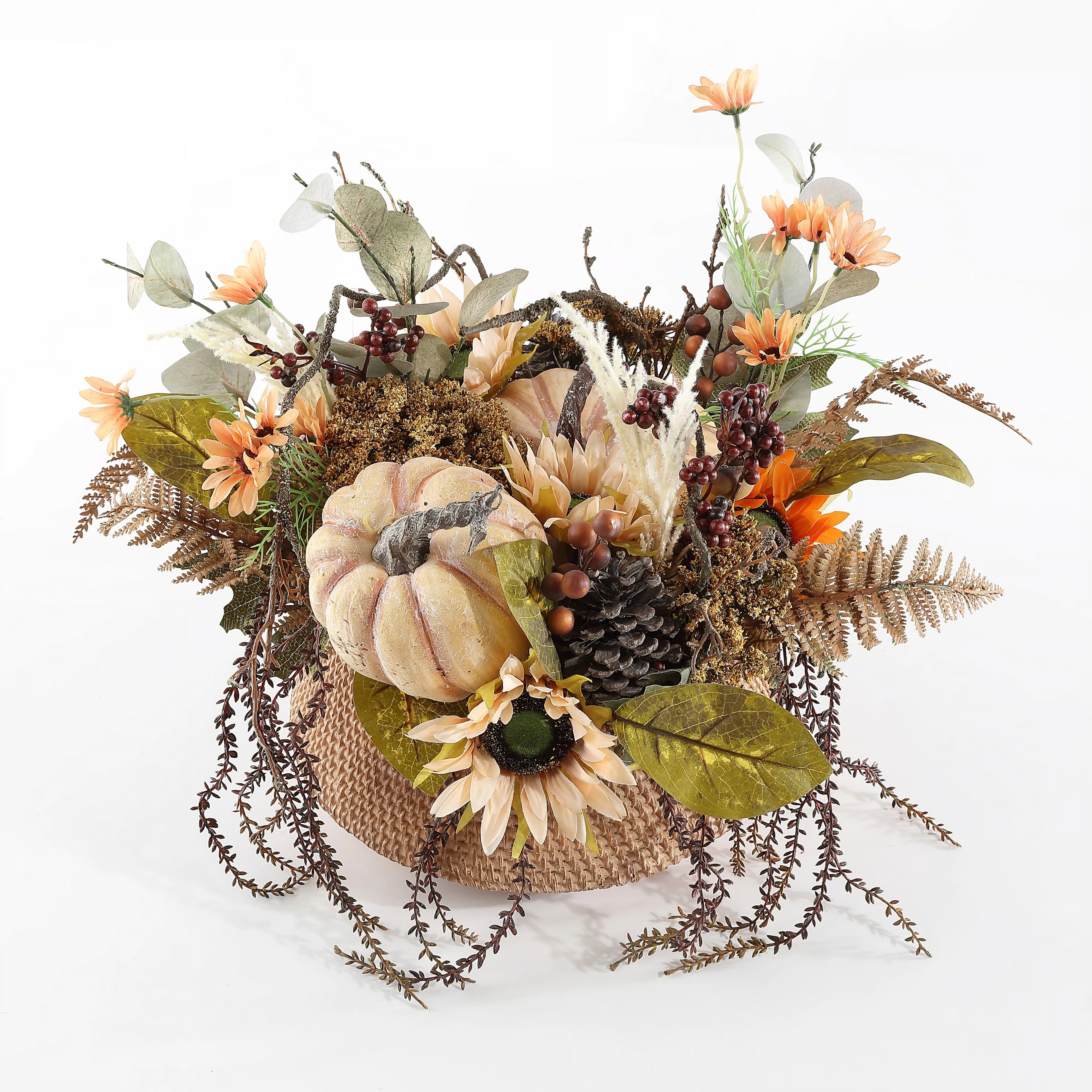 Mixed Assortment Arrangement in Planter | Wayfair North America