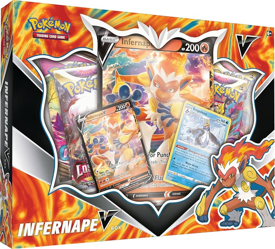 Pokemon Trading Cards: Infernape V Box | Amazon (US)