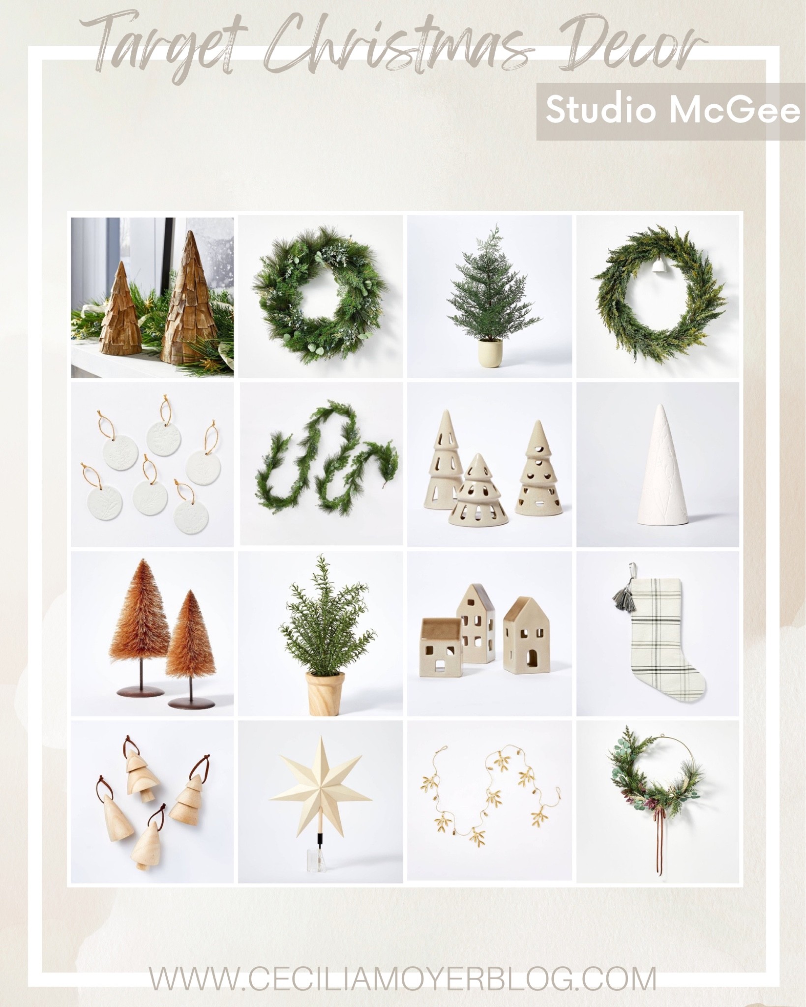 Target Studio McGee Christmas decor!  Holiday decor - Christmas wreath - Target finds - Christmas tree - Christmas stocking - Christmas ornaments - modern farmhouse - modern Christmas - bottle brush tree - Christmas houses


Follow my shop @ceciliamoyer on the @shop.LTK app to shop this post and get my exclusive app-only content!

#liketkit #LTKunder50 #LTKhome #LTKHoliday
@shop.ltk
https://liketk.it/3TgzJ

#LTKhome #LTKHoliday #LTKunder50