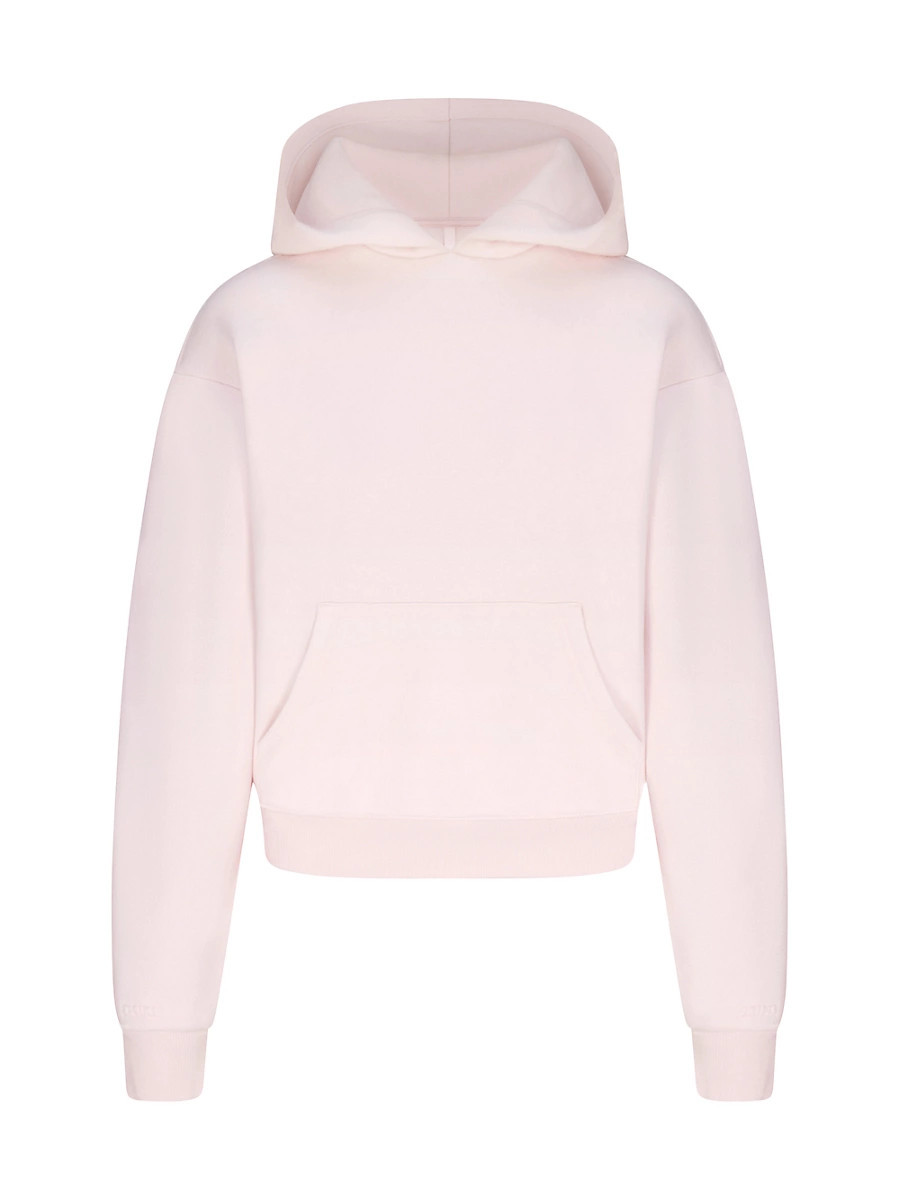 Women's Cotton Fleece Hoodie - Barely Pink - Size XXL | Saks Fifth Avenue
