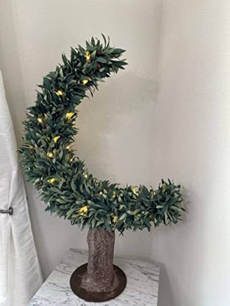 HYQW Crescent Moon Olive Tree/Ramadan Eid Tree?Size*3ft | Amazon (US)