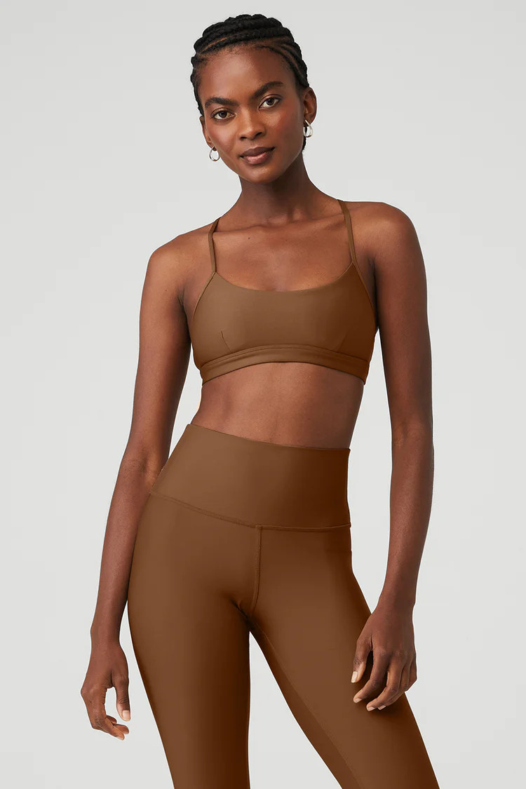 Airlift Intrigue Bra - Cinnamon Brown | Alo Yoga (US)