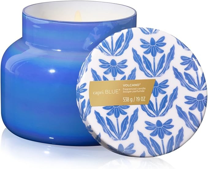 Capri Blue Scented Candles - Spring Capsule Collection, Riviera Sunset - Long Lasting Soy Wax Ble... | Amazon (US)