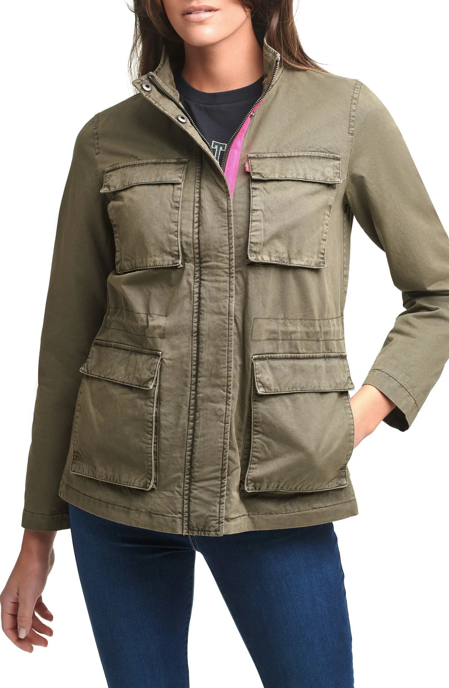 Cotton Military Jacket | Nordstrom