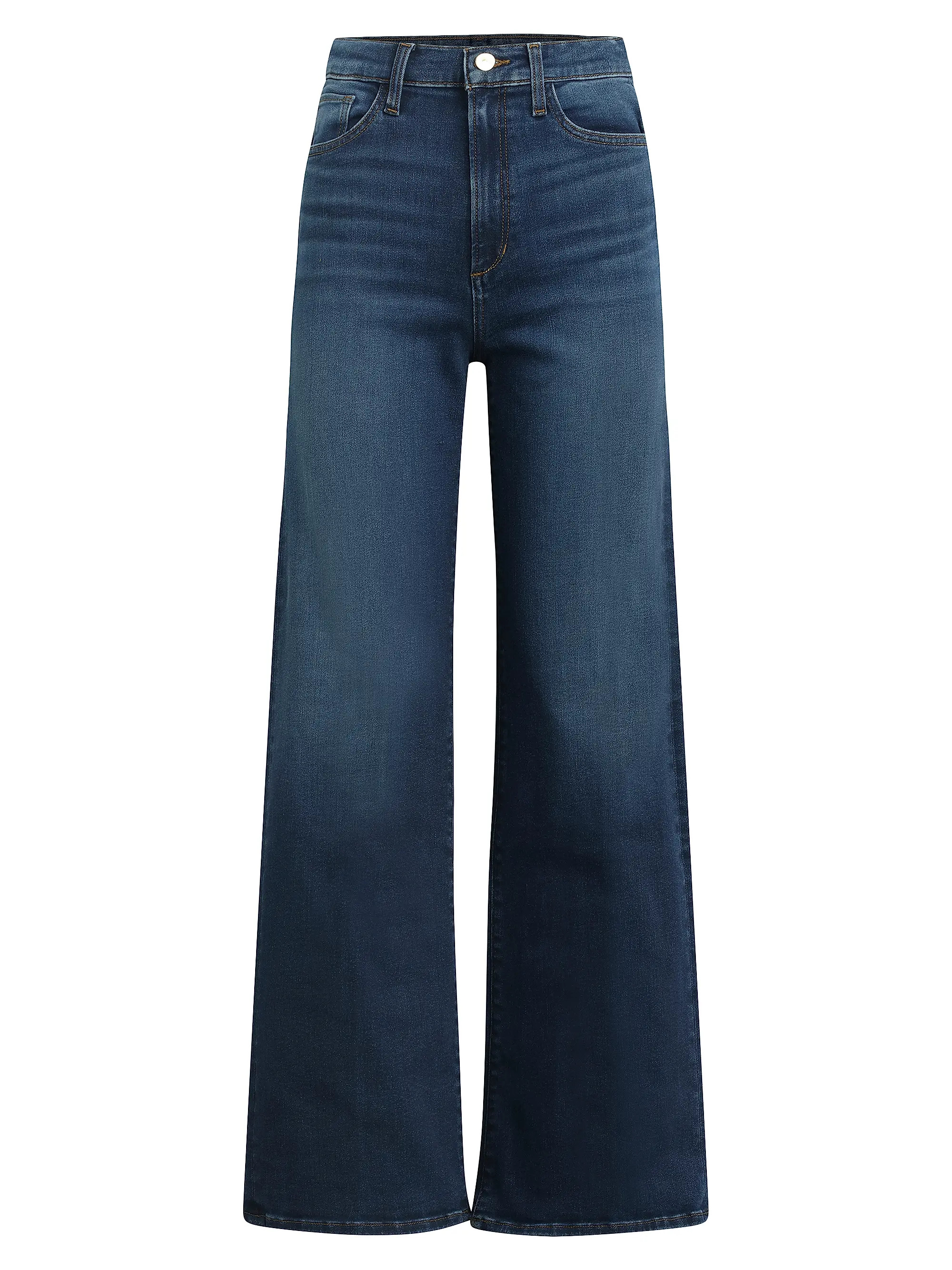 Petite The Mia Petite Wide-Leg Jeans | Saks Fifth Avenue