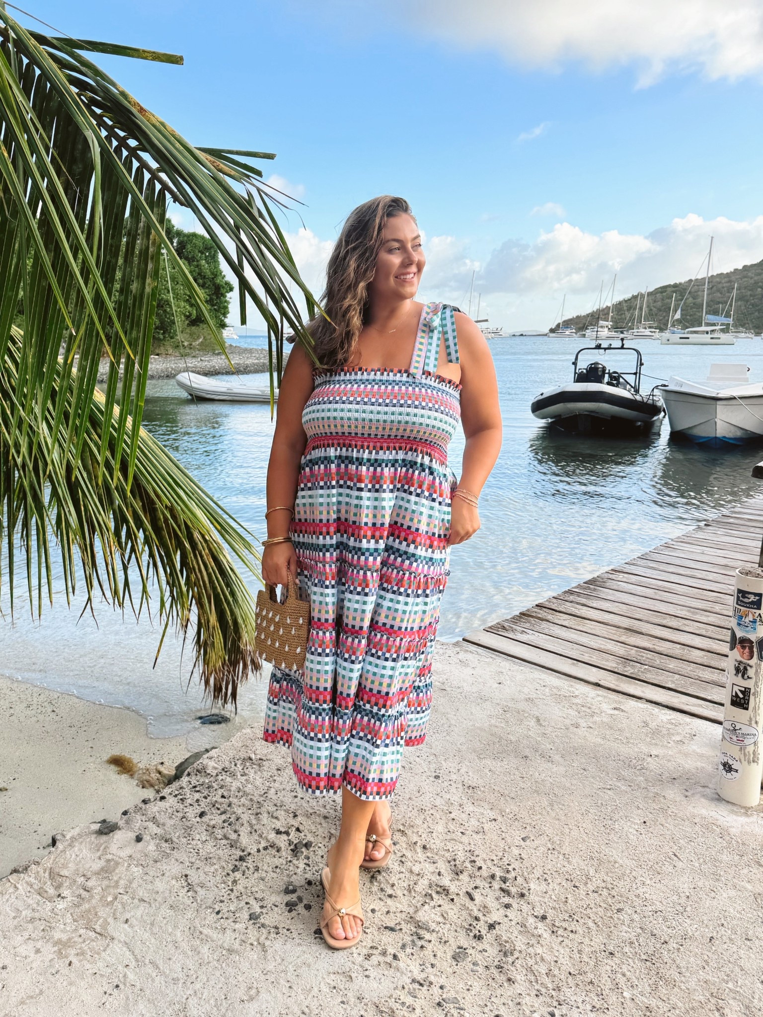 Wearing size XXL in dress - dinner dress, vacation outfit, summer dress. Use CARALYN20 at Shapermint. Use CARALYN15 on your first order at Spanx. 

#LTKPlusSize #LTKTravel #LTKStyleTip
