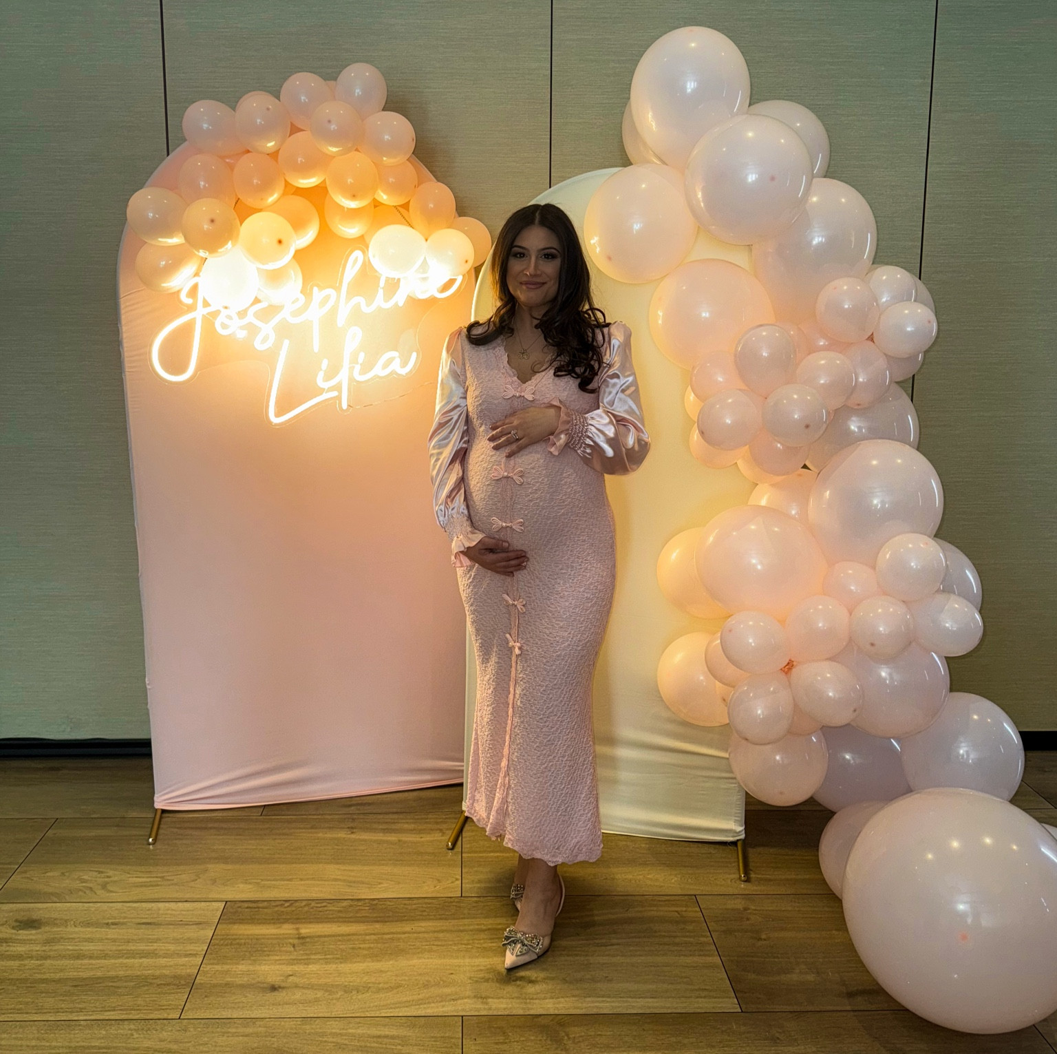 SHEIN from head to toe for my baby girl’s baby shower! 🩷🎉 Wearing a size XL (not maternity) for reference! 

#LTKBump #LTKStyleTip #LTKSaleAlert