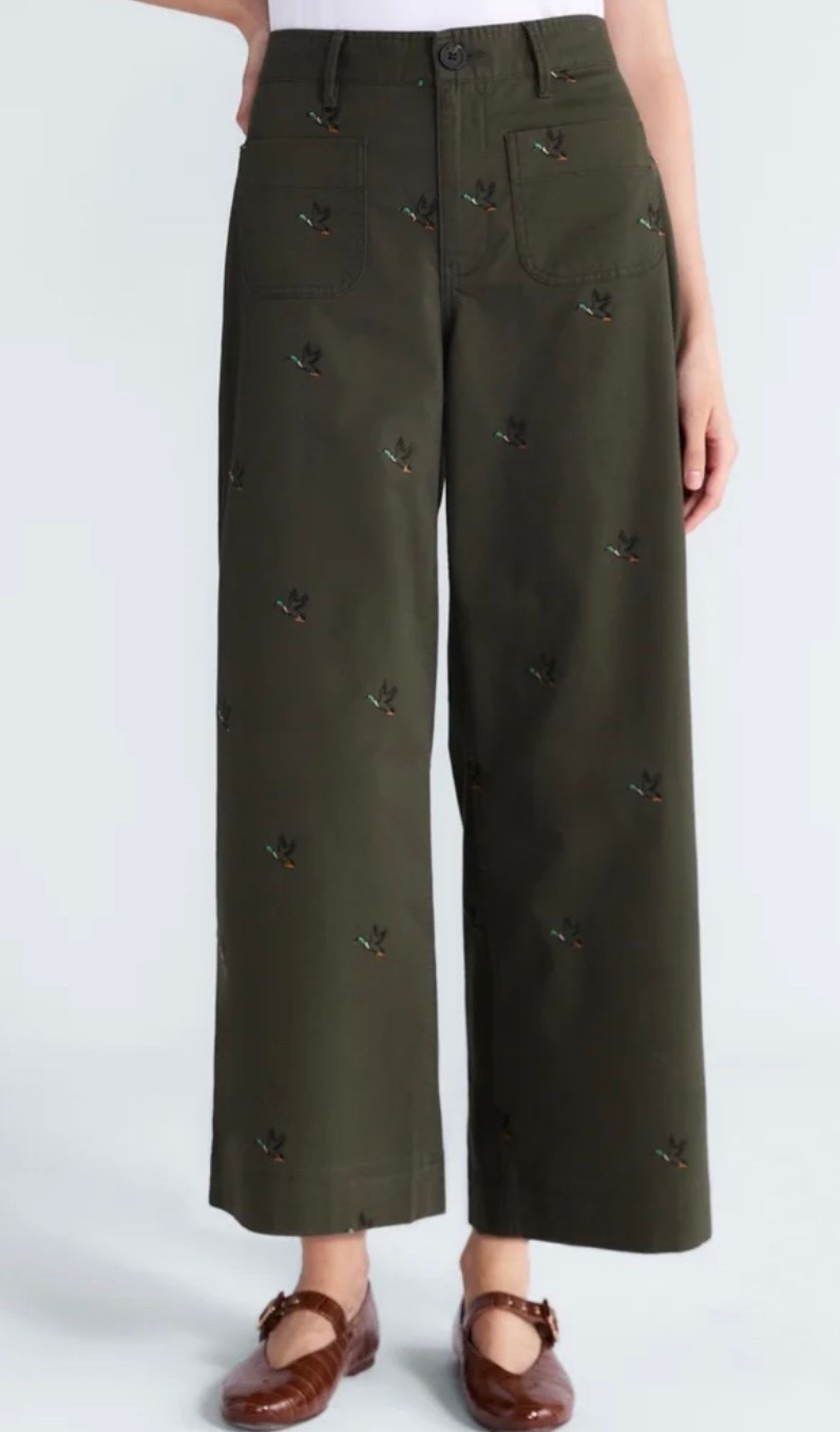 Obsessed with these embroidered mallard pants from Walmart!

#LTKootd