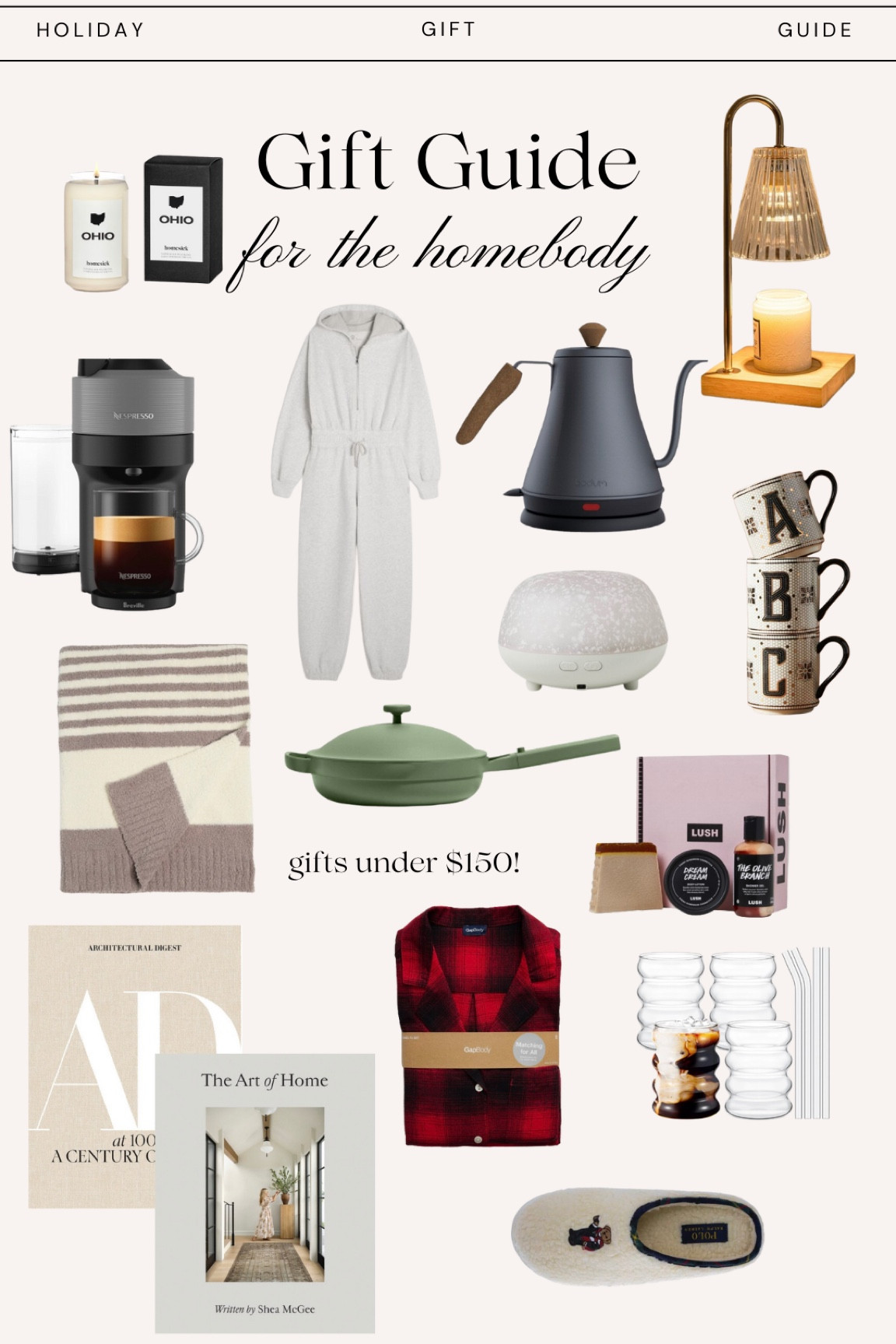 gift guide for: the homebody🤍

#LTKSeasonal #LTKGiftGuide #LTKHoliday