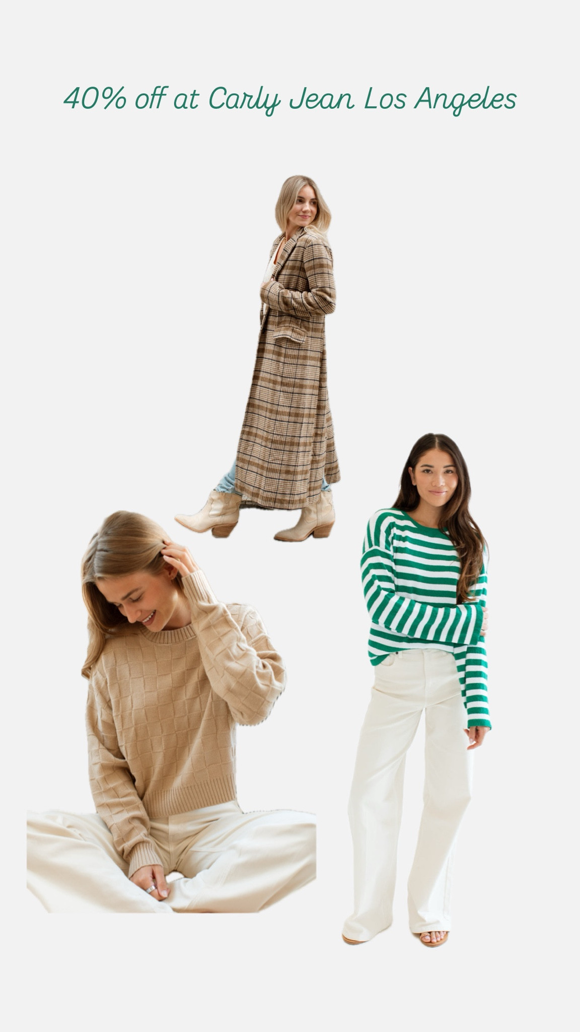 40% off at CJLA including sale items. The best place to find closet staples. 

#LTKStyleTip #LTKPlusSize #LTKSaleAlert