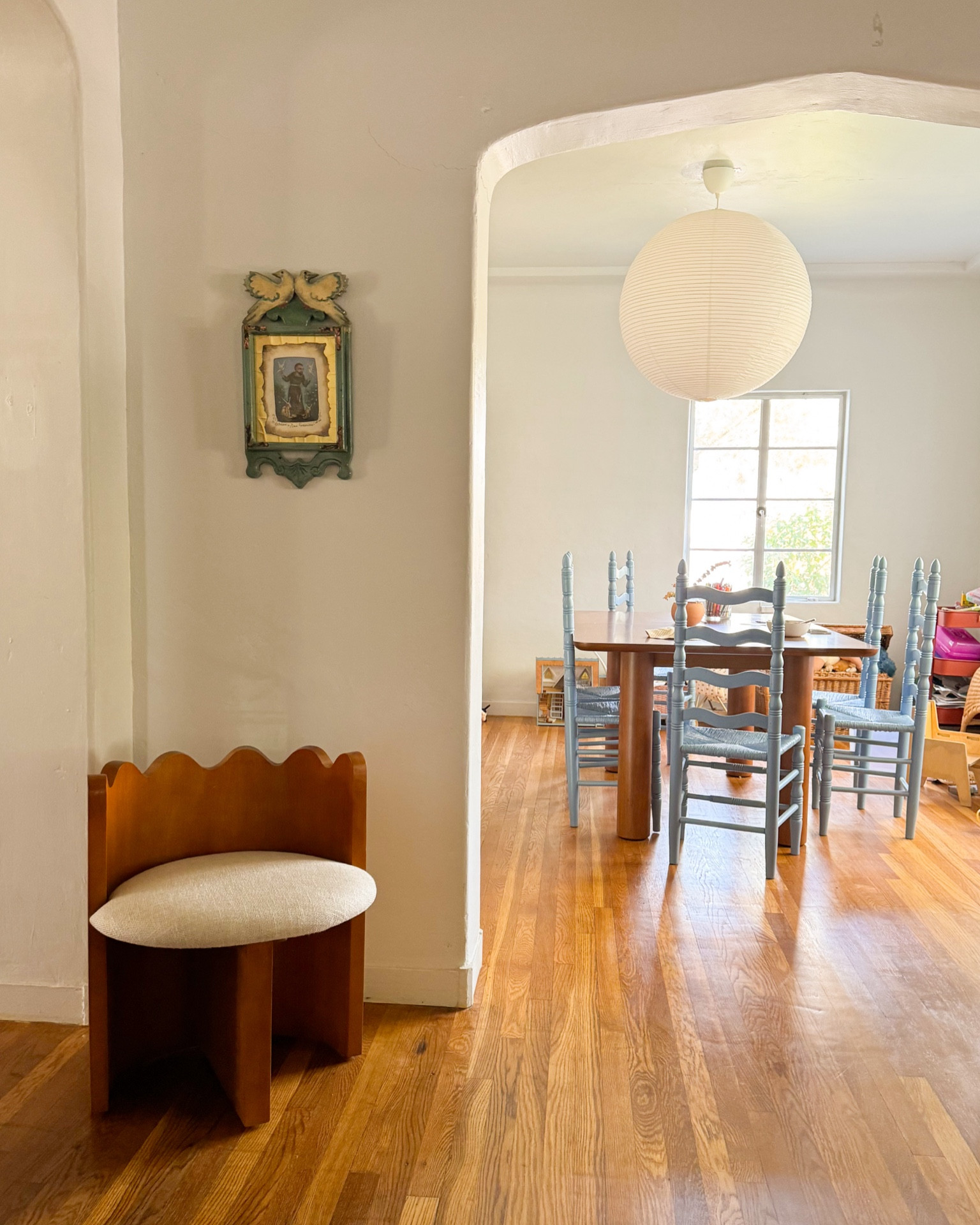 1930s historical home in Phoenix West Elm and Lulu & Georgia dining room playroom combo

#LTKFamily #LTKHome #LTKKids