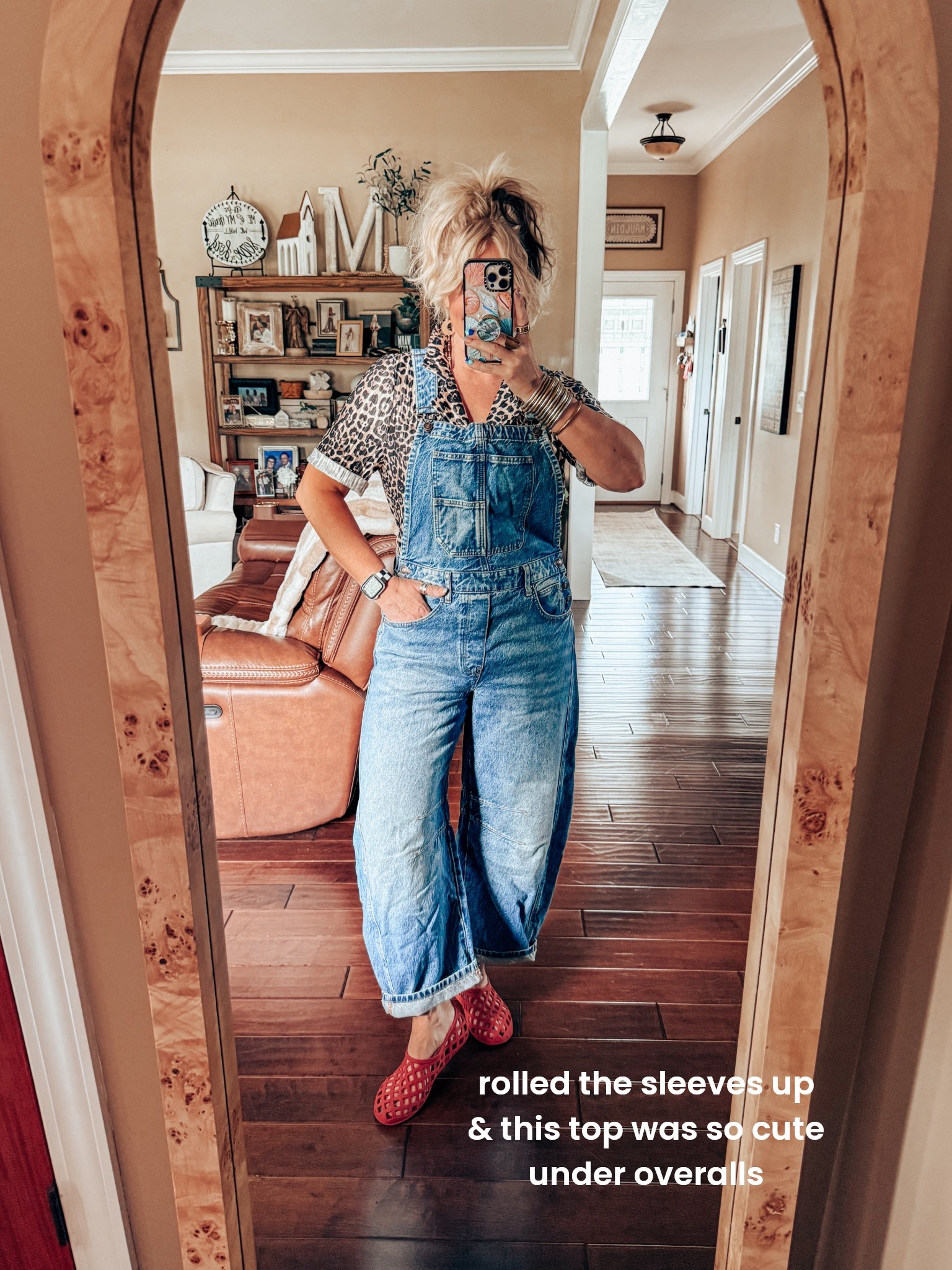 Save with code MANDIE on this top which is part of a set @wkndchasers 
I’m wearing a medium in these overalls  

#LTKShoeCrush #LTKStyleTip #LTKOver40
