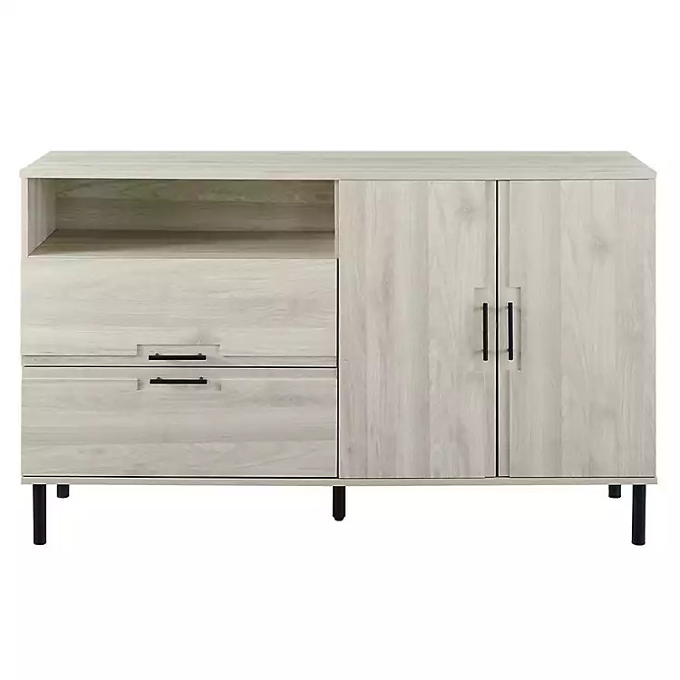 Birch Modern Wooden Sideboard Cabinet | Kirkland's Home