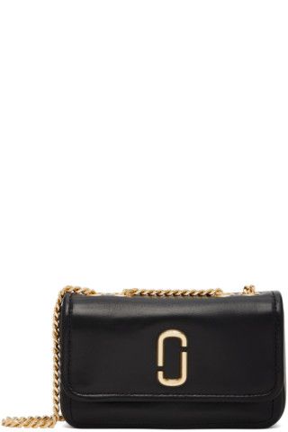 Black Mini 'The Glam Shot' Shoulder Bag | SSENSE