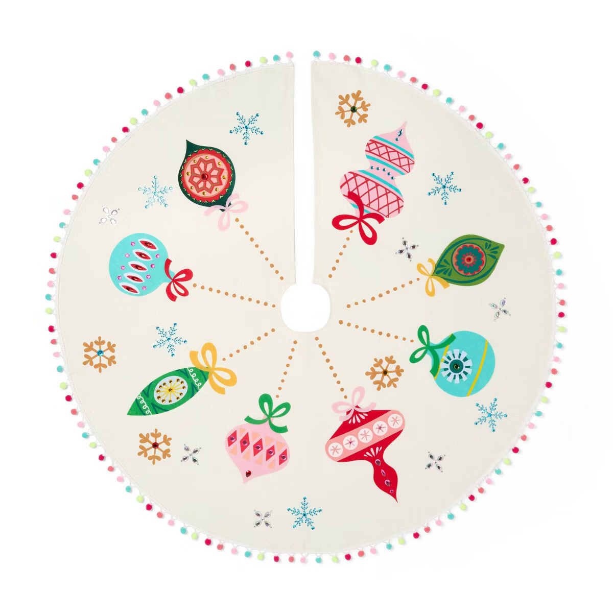 Christmas Craft Embellished Tree Skirt Kit - Mondo Llama™ | Target