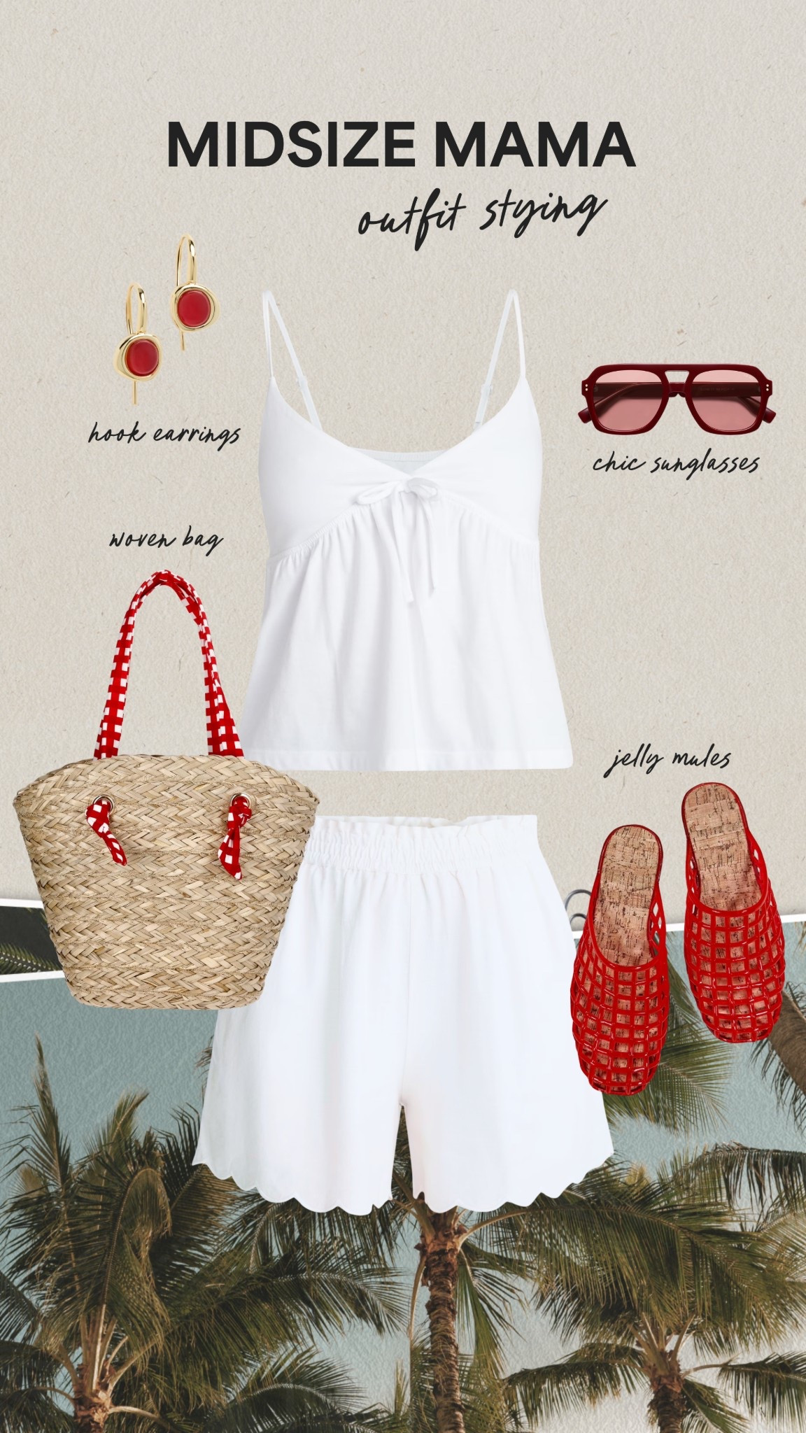 Midsize Mama Outfit Styling!! 
- - - 
Women’s fashion, spring fashion, spring style, spring outfits 2026, vacation outfits beach, vacation style, vacation outfits, outfit inspo, midsize fashion, midsize style, casual outfit, summer outfit 