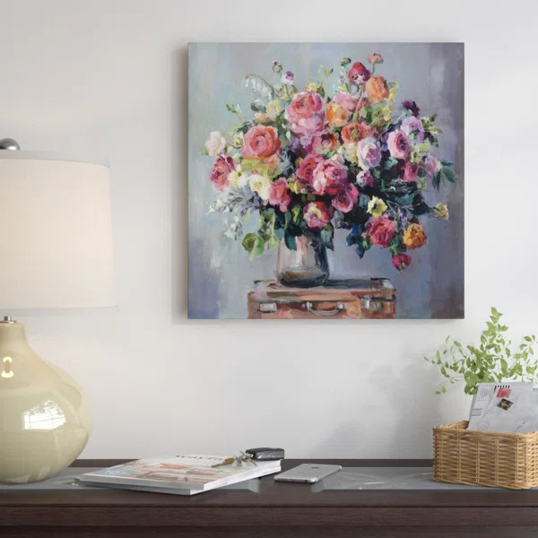 Abundant Bouquet Painting Print on Wrapped Canvas | Wayfair North America