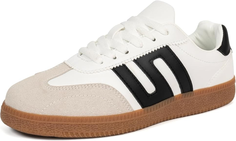 Womens Classic Fasion Tennis Sneakers Comfortable Causual Walking Shoes Women's Trendy Skate Shoe... | Amazon (US)