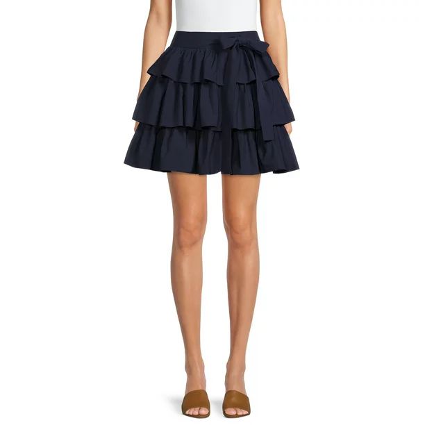 Time And Tru Women's Mini Skirt - Walmart.com | Walmart (US)